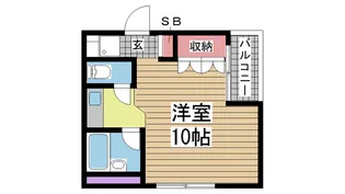 メゾピアノ王子公園【1階】の間取り