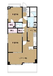 セブンフィールド【1階】の間取り