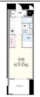 ヘスティア神戸【9階】の間取り