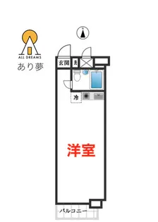 グローリア初穂横浜【5階】の間取り