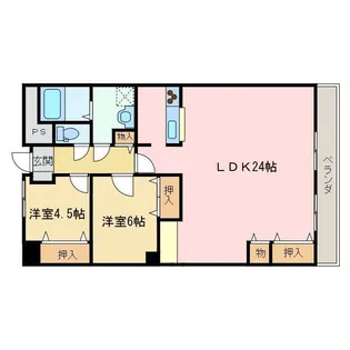 アーバンコート中須賀弐番館【10階】の間取り