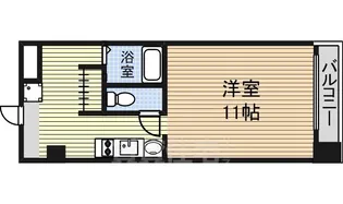 プリマヴェール名駅シュール【4階】の間取り