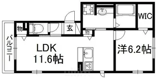 カノープス醍醐【3階】の間取り