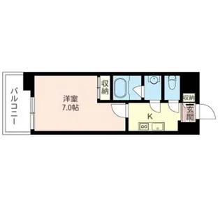 エスティメゾン白楽【2階】の間取り