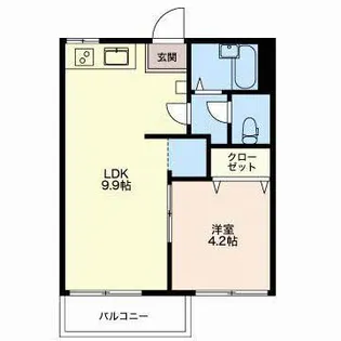 サンモール小泉【2階】の間取り