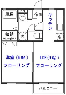 鈴木リースホーム100号棟【2階】の間取り