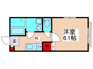 NESTI【1階】の間取り