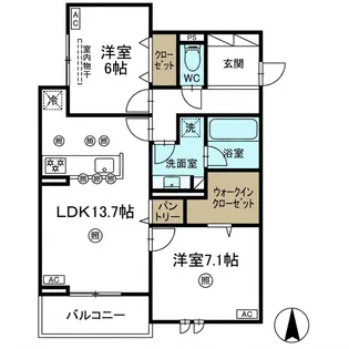 Nap【2階】の間取り