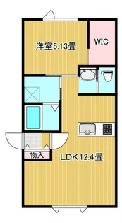 プルメリア【2階】の間取り