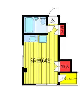 アビタシオン石川【2階】の間取り