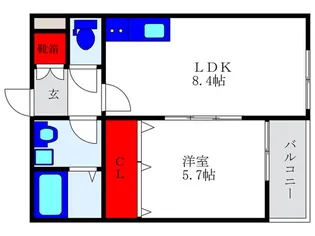 Dear Court Sone【3階】の間取り