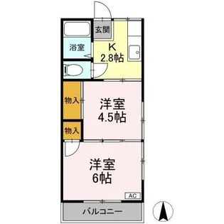 メゾン和【1階】の間取り