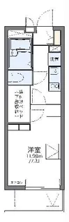 レオパレス中今泉【2階】の間取り