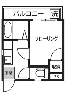 あすかレジデンス東武練馬【1階】の間取り