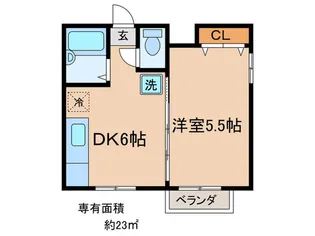 ビア・ローザ【2階】の間取り