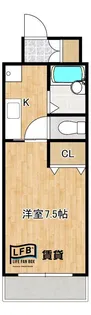 LFB RITAGE新山口【4階】の間取り