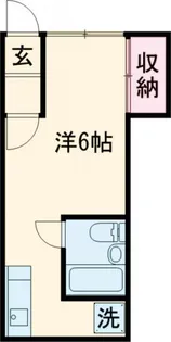 中兼荘【2階】の間取り