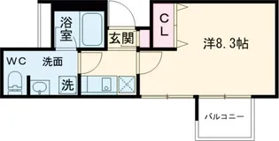 レガリス洗足池【1階】の間取り