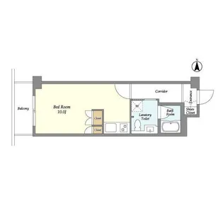 ガーデン目黒南【2階】の間取り