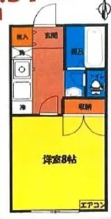 コームズシブヤ【2階】の間取り