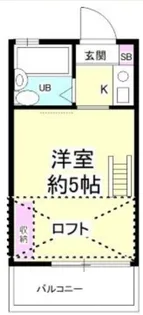 スペース21日吉【2階】の間取り