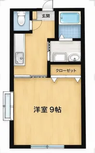 サンハイツ【1階】の間取り