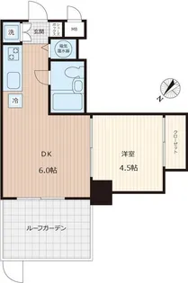 巣鴨陽光ハイツ【2階】の間取り