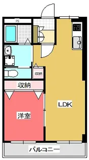 エスポワール弐番館【3階】の間取り