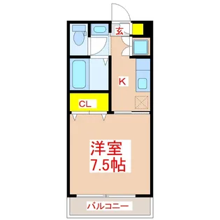 ヴェスタ【2階】の間取り