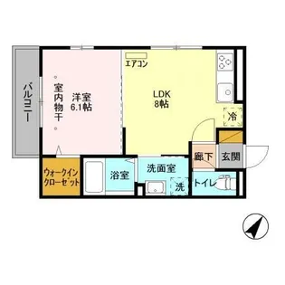 オッツIII【2階】の間取り