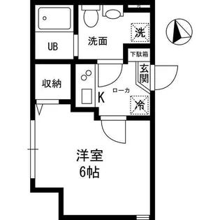 GRACE SUMIDA【1階】の間取り