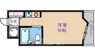 リエス天王寺東【5階】の間取り