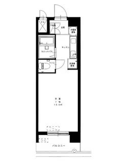 フジビューハイツ山下【4階】の間取り