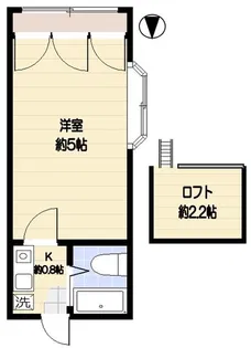 ラスカシータス【1階】の間取り