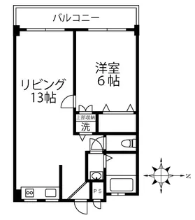 ロータスルート高島平【3階】の間取り