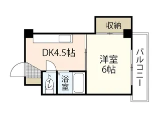 ファビス楠木3【3階】の間取り