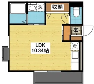 ビジュービスタIV【2階】の間取り