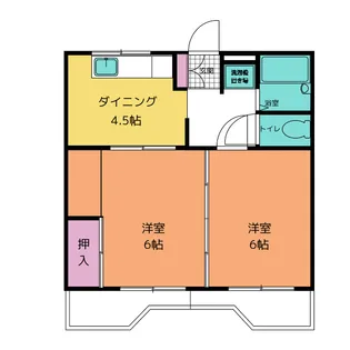 ロイヤルオノ【1階】の間取り