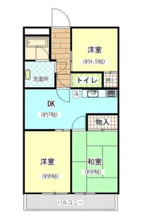 東京都練馬区大泉学園町8【マンション】の間取り