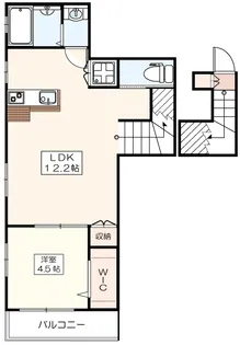 アットテラス井の頭公園【2階】の間取り