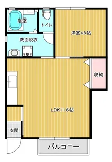 ライジングS5【1階】の間取り