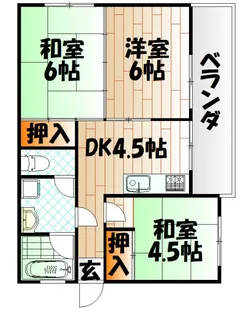 ヤスヤビル【3階】の間取り