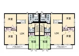 香川県善通寺市善通寺町【アパート】の間取り