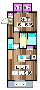 ルミエール中板橋【3階】の間取り