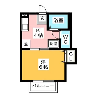 グリーンアネックス【1階】の間取り