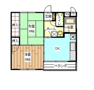 村山ビル【2階】の間取り