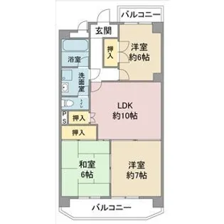 トーク21【2階】の間取り