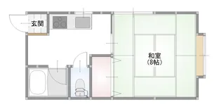 コーポヒカリ【2階】の間取り