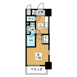 愛知県名古屋市東区矢田1【マンション】の間取り