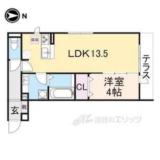 Avenir【1階】の間取り